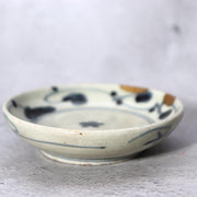 Antique Japanese Imari Sometsuke Set  Tako Karakusa Slender Vase & Kozara Plate15