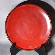 Vintage Japanese Lacquerware Large Lidded Bowl Neko Tora Tiger Bamboo WO60212