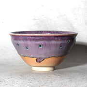 Japanese Kujaku Peacock Tenmoku Matcha Tea Bowl Chawan Matsuyama Gaei Box2