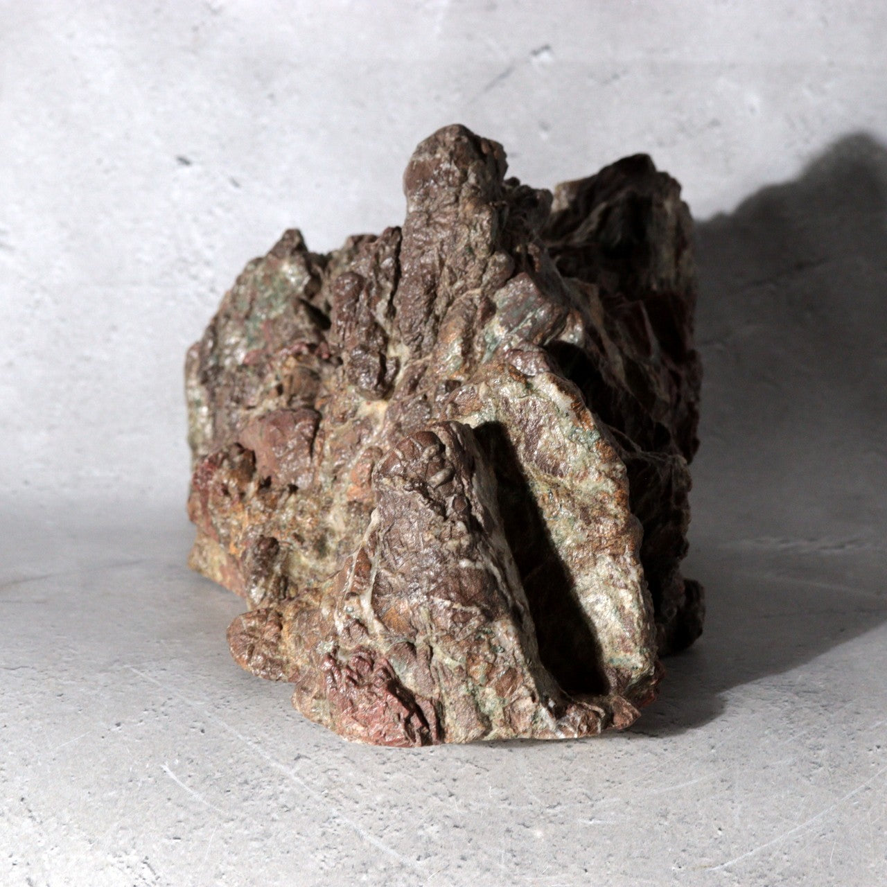 Japanese Natural Suiseki Viewing Stone Mountain Landscape Bonsai Tenpai SS4512
