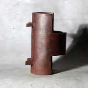 Vintage Kyoto Shinroku Kiln Yakishime Pottery Modern Vase PV3207