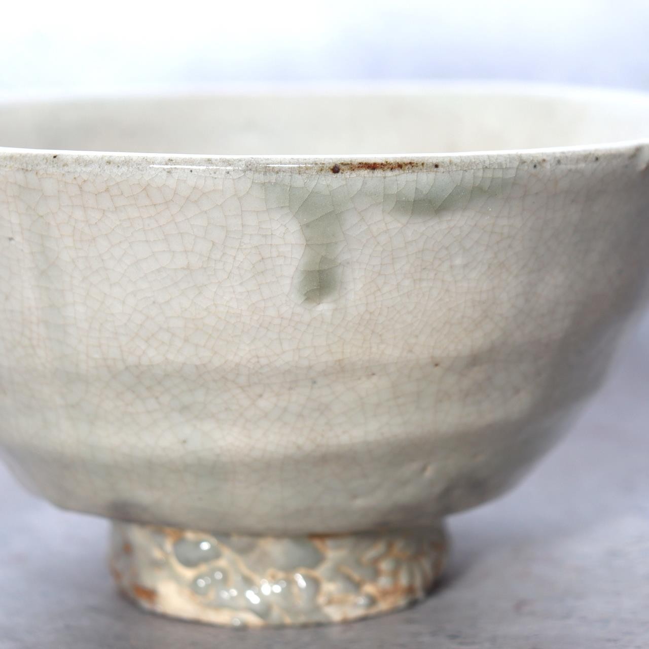 Princess Yi Bangja (Rakuzensai) Pale Grey Korai Ware Matc (Rakuzensai) Signed17