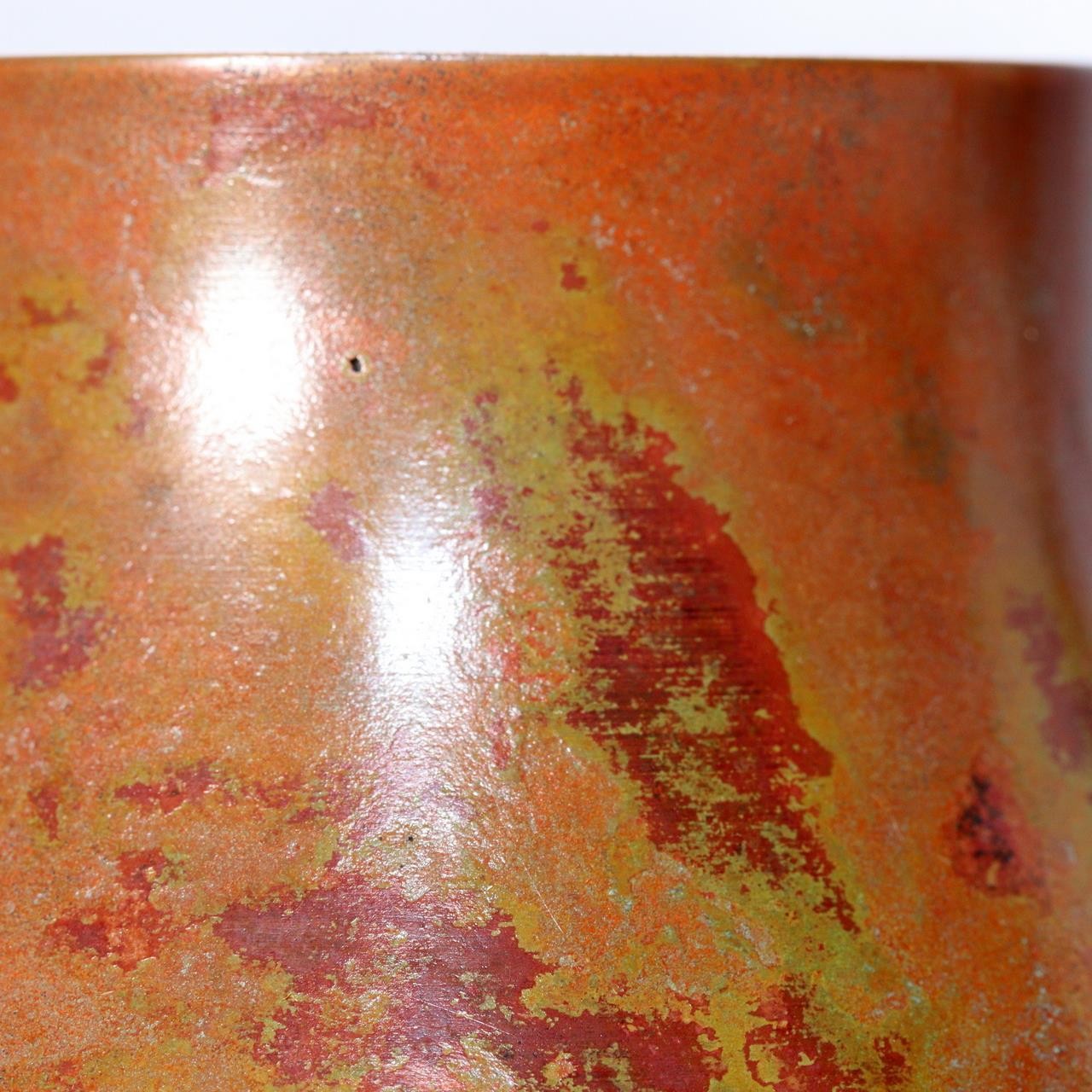 Masterpiece Japanese Bronze Vase Yoshihisa Hasegawa  Nationally Designated7