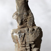 Japanese Ponpira Suiseki Viewing Stone Hokkaido Scholar Rock with Daiza Base11