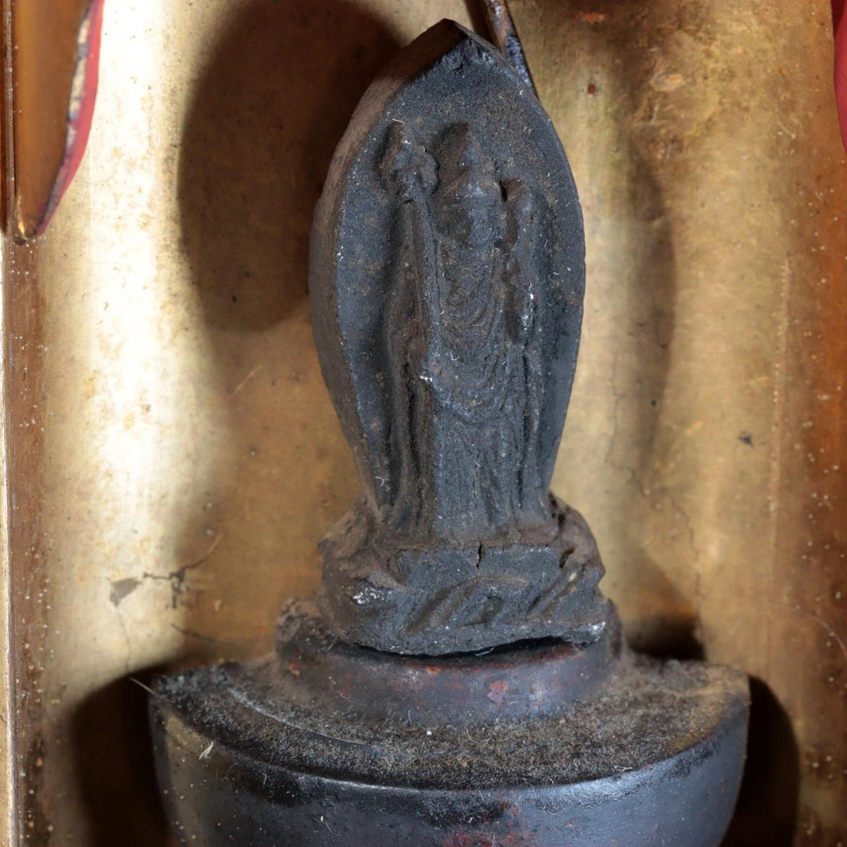 Antique Japanese Late Edo–Early Meiji Zushi Kannon Buddhist Shrine – WO65421