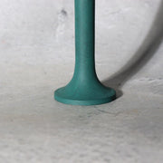 Japanese Bronze Flower Vase Ikenobo Kikyo Ichimonji Yoshiyuki Green17