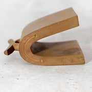 Shugoro Hasuda Japanese Cast Bronze Paperweight Boar Signed Box Modernist BOSa1710