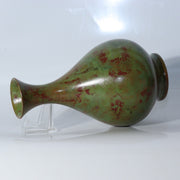 Japanese Vintage Bronze Vase Hana to Onna Yoshihisa Hasegawa Gasan BV7594