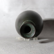 Japanese Cast Bronze Karakane Vase Shoei Kanamori Tomobako BV76910