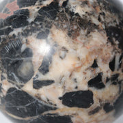 Antique Japanese Kinshozan Sarasa Stone Viewing Spheres Meiji 7 (1874) SS23512