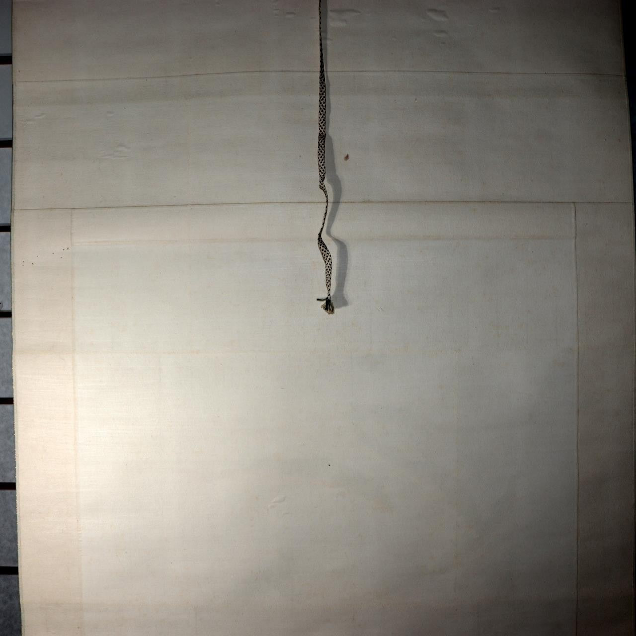 Japanese Silk Hanging Scroll Painting Ayu Sweetfish Seiko Tanoguchi Tomobako16