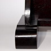 Vintage Japanese Wooden Sword Stand Rack 3 Swords Mitsuba Aoi Kamon SWR3556