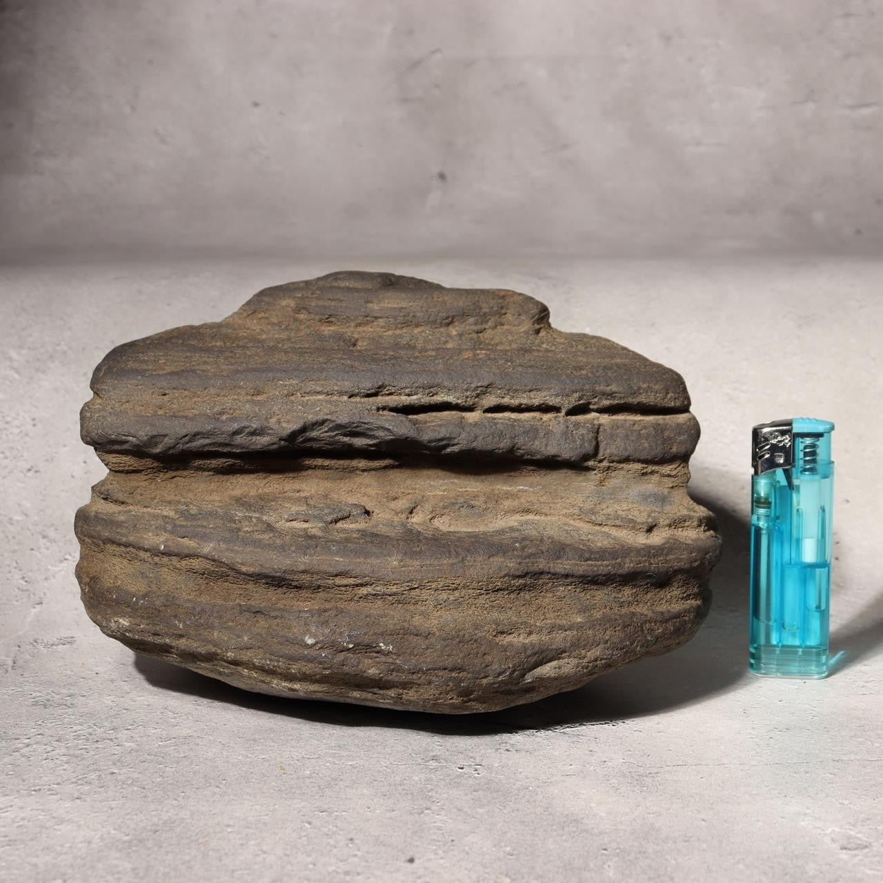 Japanese Suiseki Viewing Stone Natural Cliff Rock Plateau Landscape Heavy 4.5kg1