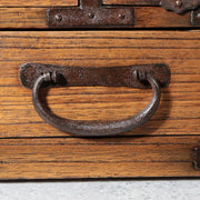 Antique Small Meiji Japanese Wooden Suzuribako Writing Box Ko dansu WO62916