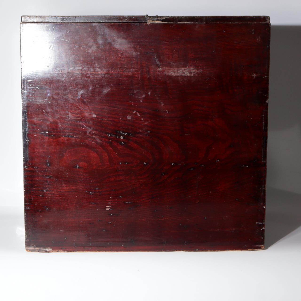 ​Antique Late Edo Meiji Japanese Cedar Wood Ko dansu Small Chest Tansu WO6148
