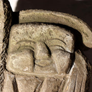 Japanese Antique Stone Statue TanoKami Rice Field God Garden Idol 14kg SDB1386