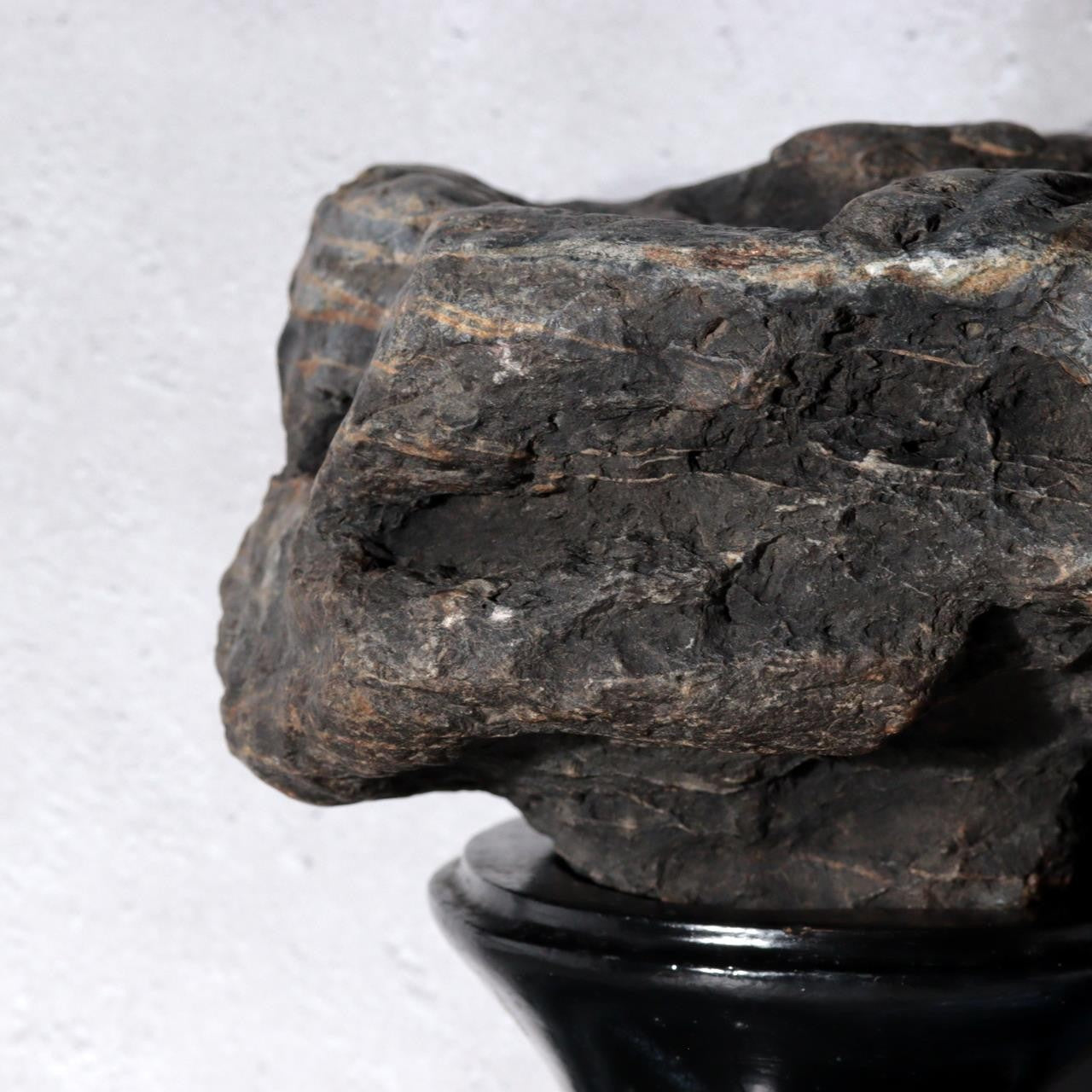 Japanese Suiseki Viewing Stone Ryugumon Sanpo seki Yamagata ishi Bonsai SS4414