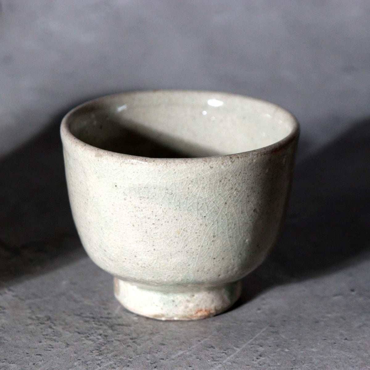 Korean Goryeo Ware Ceramic Teacups Pair Yi Bangja Tomobako PCP3168