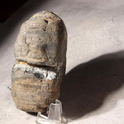 Japanese Suiseki Viewing Stone Natural River Rock White Vein Rustic Zen Art9