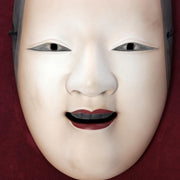 Vintage Japanese Porcelain Noh Mask Ko-omote Nagasawa Ujiharu Franklin Gallery17