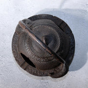 Authentic Nanbu Tekki Cast Iron Tanuki Ashtray Vintage Bunbuku Chagama Kettle13