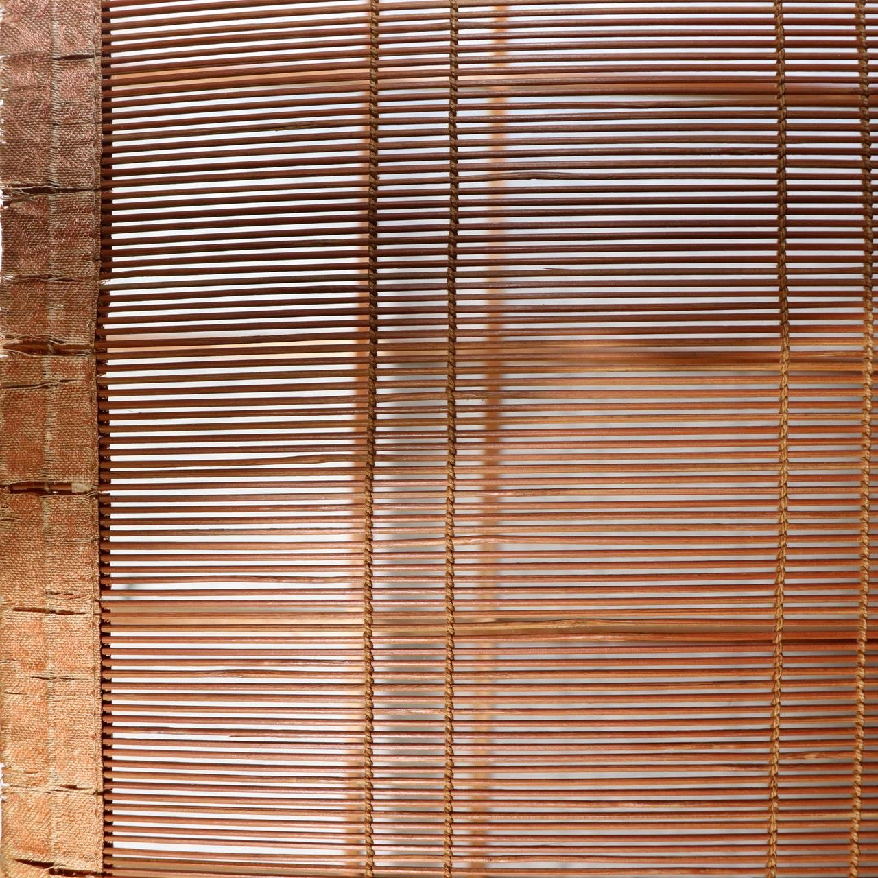 Single Vintage Japanese Bamboo Blind Sudare 168cm x 87cm Screen VG4205