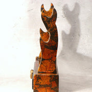 Japanese Wood Lacquer Mini Tanto Sword Stand Katanakake Drawer 25cm WO55413