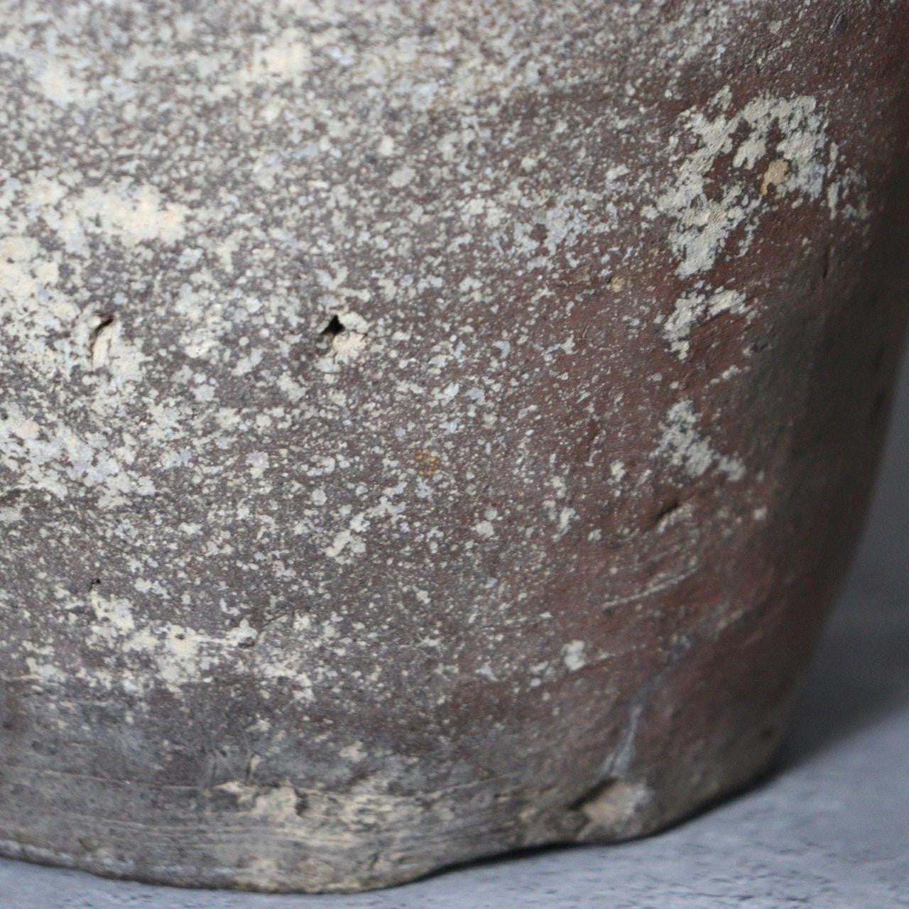 Antique Japanese Bizen Ware Jar Tsubo - Momoyama Period (16th Century) 3.2kg15