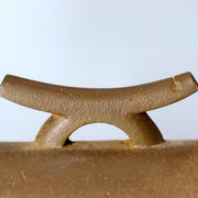 Shugoro Hasuda Japanese Cast Bronze Paperweight Boar Signed Box Modernist BOSa177