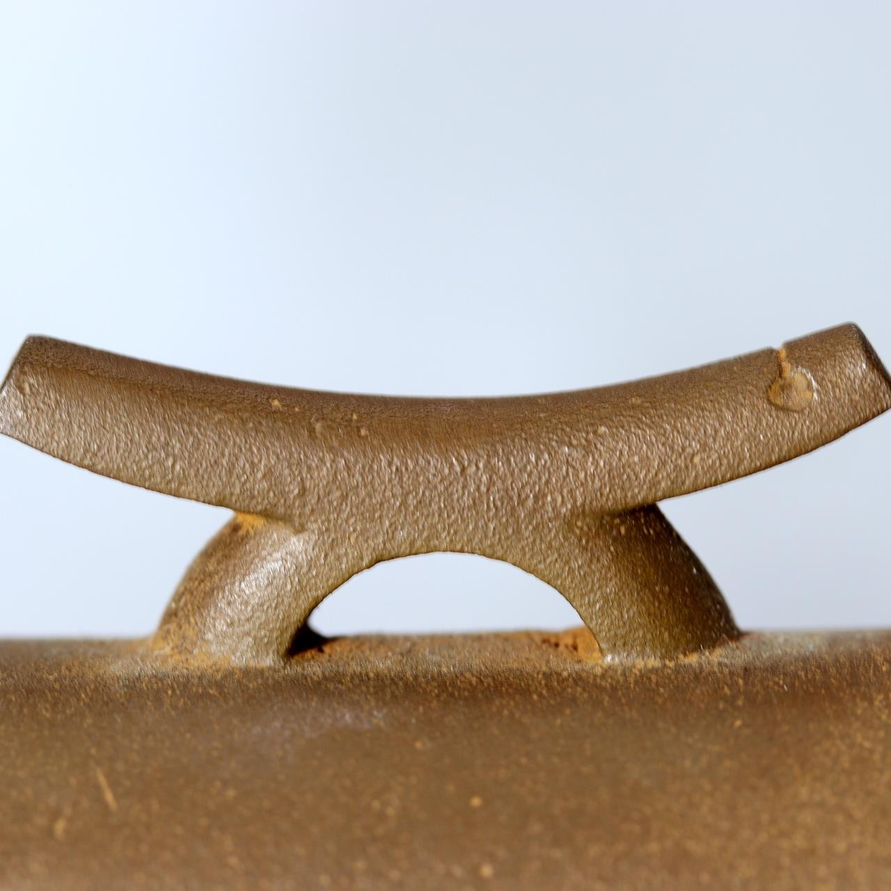 Shugoro Hasuda Japanese Cast Bronze Paperweight Boar Signed Box Modernist BOSa177