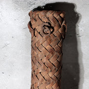 Japanese Antique Yamabudo Wild Grapevine Woven Hanging Flower Basket5