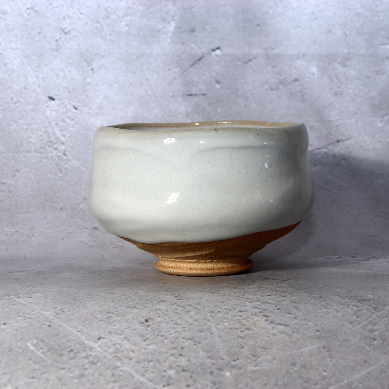 Vintage Japanese Akahada Ware Matcha Tea Bowl Gyokusen Chawan PCP3024