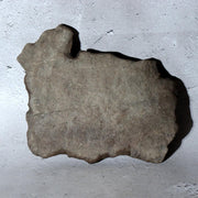 Japanese Suiseki Viewing Stone Mountain Landscape Shape with Wooden Daiza Base5