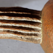 Vintage 1937 Japanese Wood Carved Noh Mask Okina Ise Shinen Shinmen Kagura20