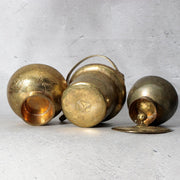 Antique Japanese Ohaguro Utensil Set – Brass Kanewatashi Traditional Teeth Blac10
