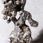 Unique Vintage Japanese Stainless Steel Suiseki Fantastic Rock Formation Stone11