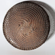 Vintage Japanese Folk Craft Bamboo Woven Basket Collection Set of 8 WO63915