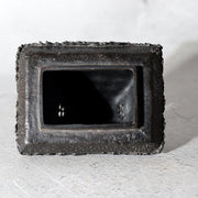 Japanese Cast Bronze Thatched House Incense Burner Koro Kensai II Tomobako14