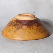 Vintage Japanese Iraho Tea Bowl Chawan  Modern Artisan Signed  Earthy Coarse6
