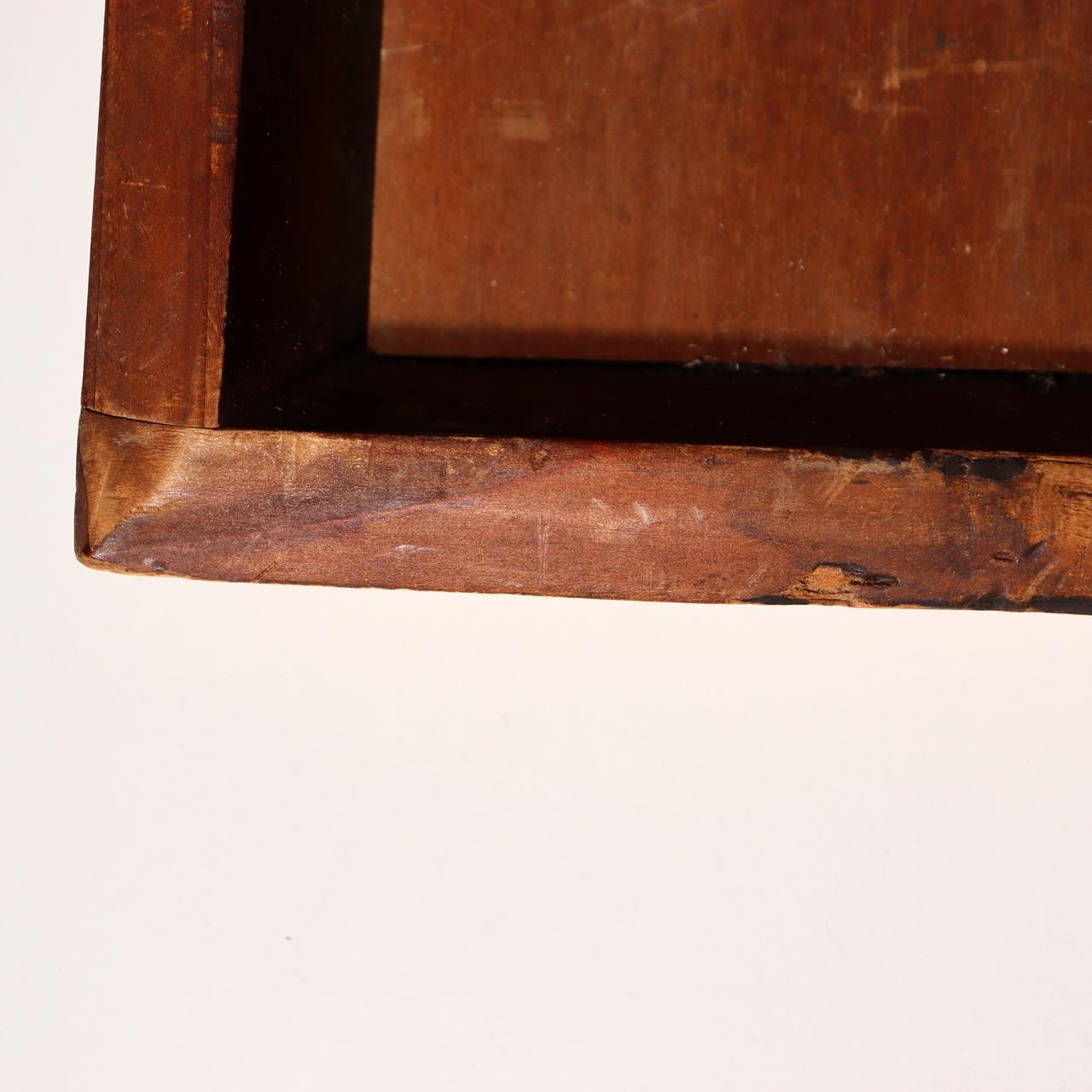 Japanese Antique 20.5in Ema Votive Tablet Horse Painting Wood Shrine Art Temple10