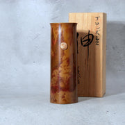 Japanese Takaoka Copperware Bronze Flower Vase Traditional Craft Shin BV7710