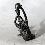 Japanese Bronze Kappa Statue by Takashi Omori Sculpture BOSa592