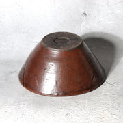 Late Edo Seto Ware Tetsuyu Iron Glaze Chawan Tea Bowl Kintsugi PCP31117