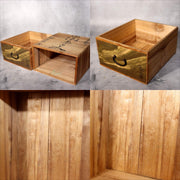 Japanese Vintage Wooden Medicine Box Drawer MidShowa period WBX3378