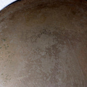 Antique Japanese Shinto Shrine Bronze Mirror Shinkyo Wooden Stand BOSa6615