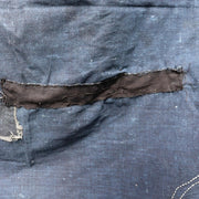 Antique Japanese Indigo Boro Sashiko Textile - Meiji / Taisho Era 155x142cm9
