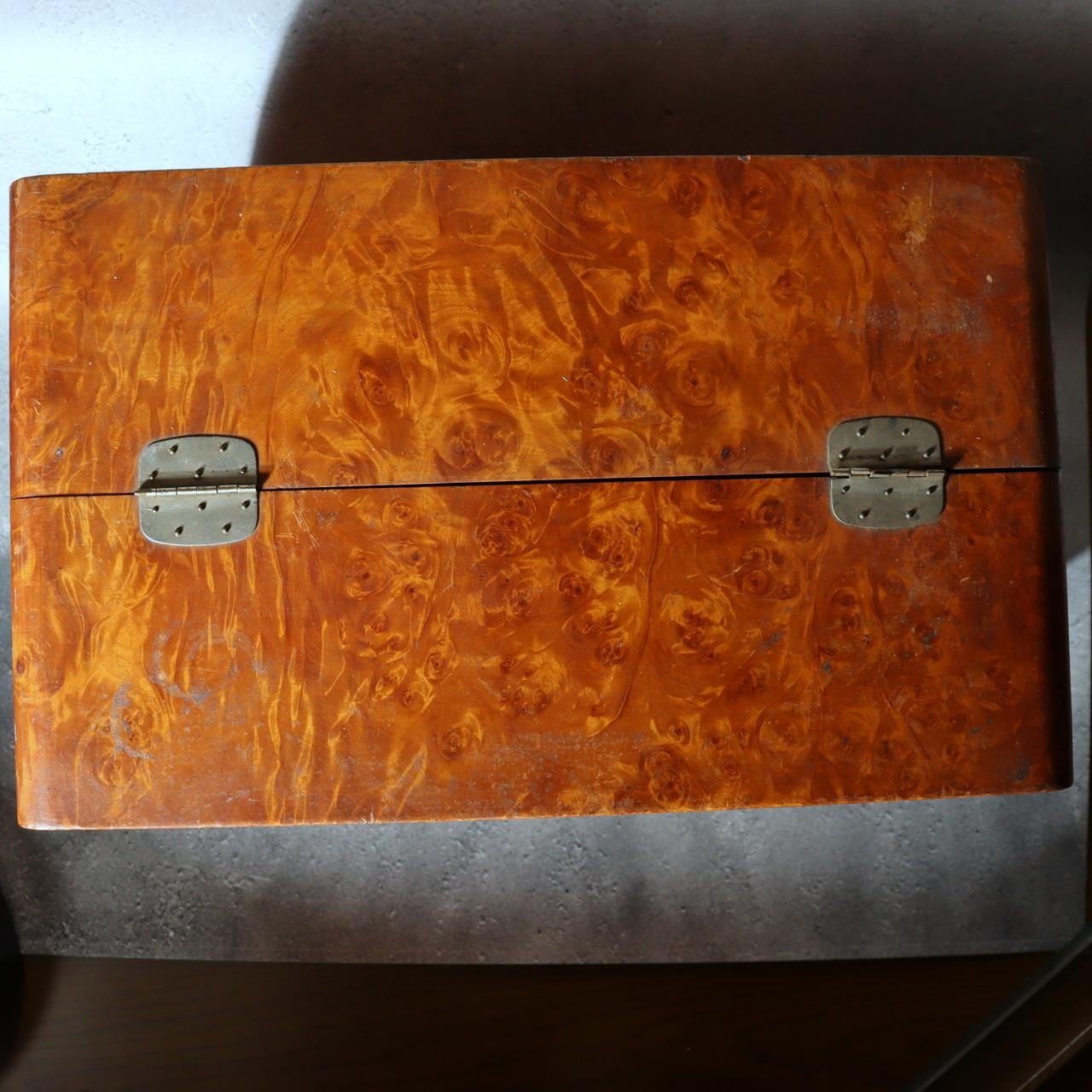 Japanese Vintage Wooden 3-Drawer Mini Tansu Hari-bako Sewing Box Organizer 31.5c13