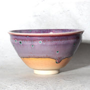 Japanese Kujaku Peacock Tenmoku Matcha Tea Bowl Chawan Matsuyama Gaei Box8