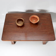 Vintage Japanese Wooden Chabudai Small Folding Table WO6414