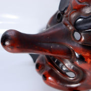 Japanese Antique Style Tengu Kimen Mask Dry Lacquer Kanshitsu Gyodo-men Ritual2